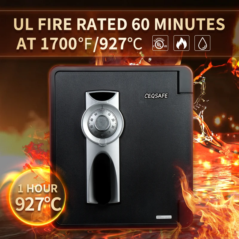CEASAFE Waterproof Cabinet High Quality Smart Security Home Electronic Digital Solid Steel Luxury Safe Box Money