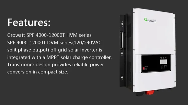 Growatt Hybrid Inverter Spf 6000t Dvm 6kw 48v 220v 4kw 5kw 8kw 10kw ...
