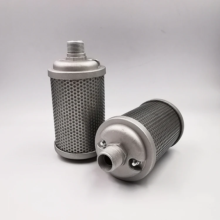 Source ダイアフラムポンプ用消音サイレンサー/マフラー排気フィルター