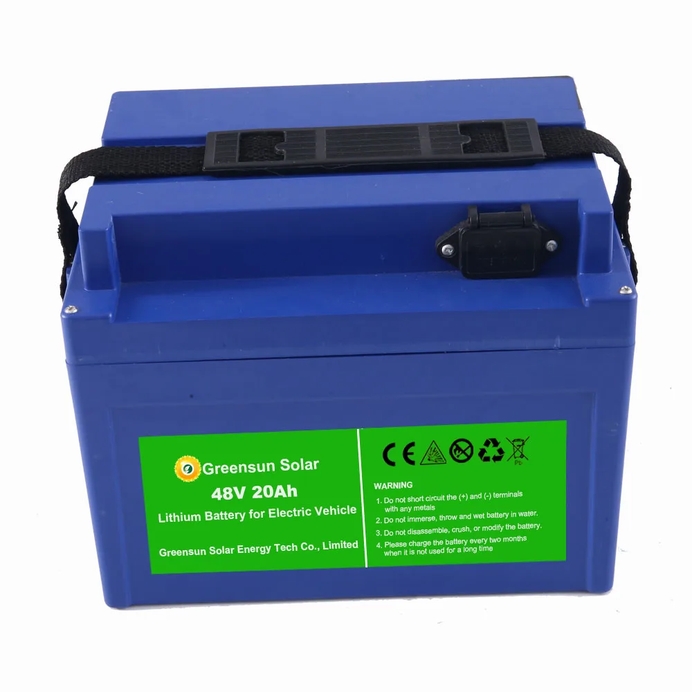 China best price 48v 20ah 30ah 40ah lithium ion golf car battery 20ah price