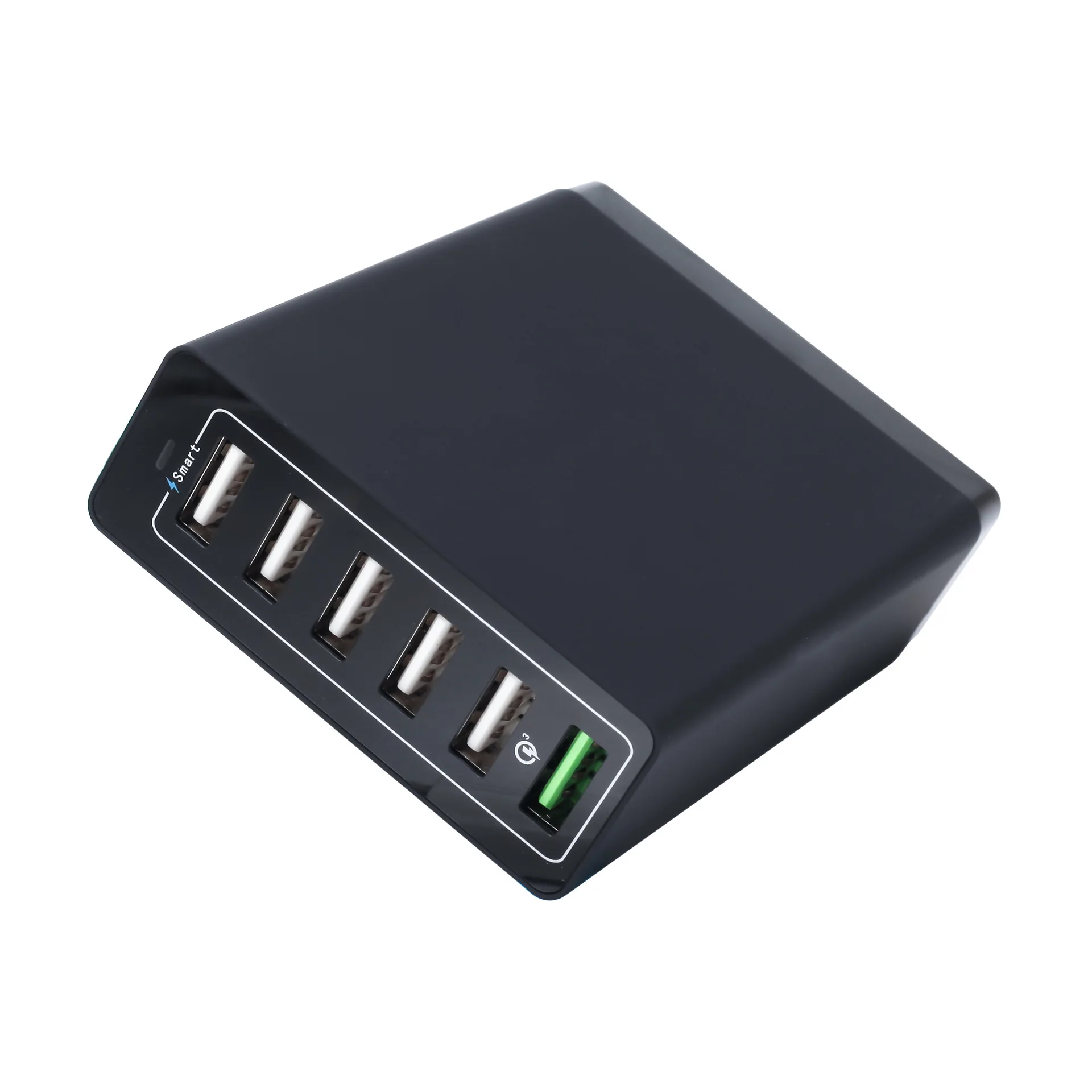 50W 10A Multi Port USB Quick Charger with Smart Technology 6 port Travel Charger For Mobile Phone and Tablet