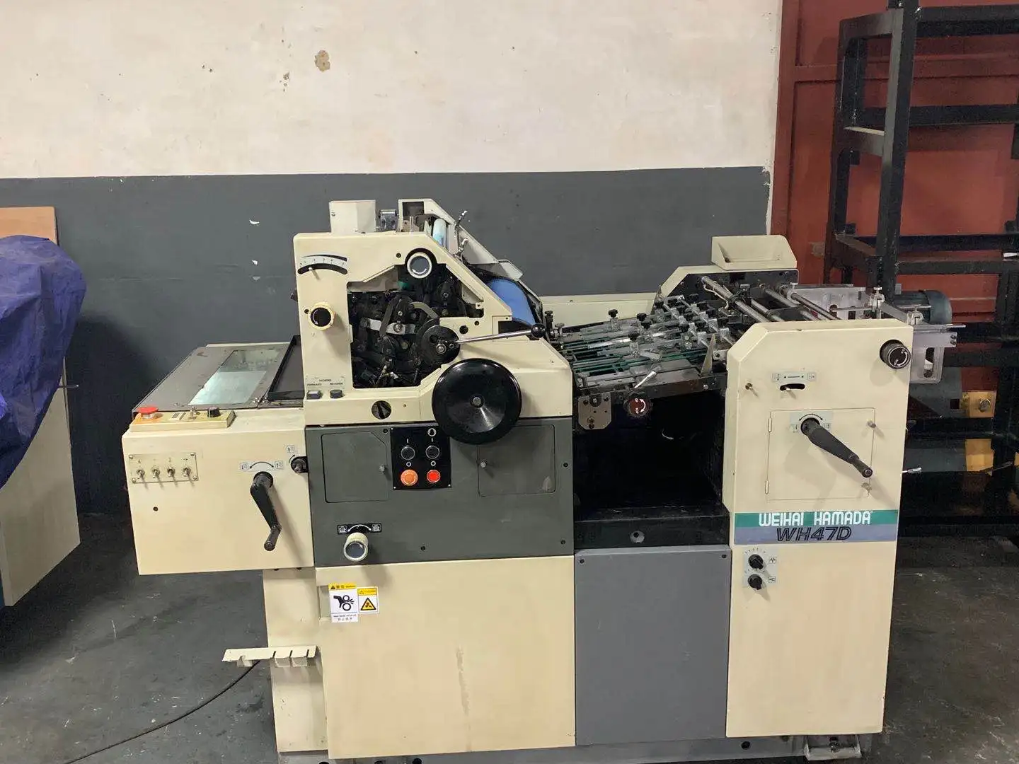 Cheque Bill 47 Offset Printing Machine Hamada B452a