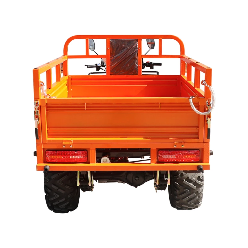Adult Off-Road 4x4 ATV with 250cc-350cc Cargo Trailer 72V Electric Motorcycles for Agriculture Lithium Battery"