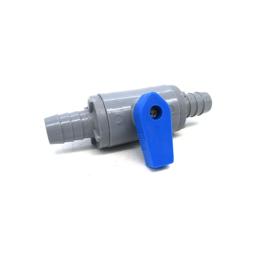 Plastic Ball Valve 3/8 Barb to 3/8 NPT Male GAS Faucet Valve Normal Temperature Air Valves & Ven