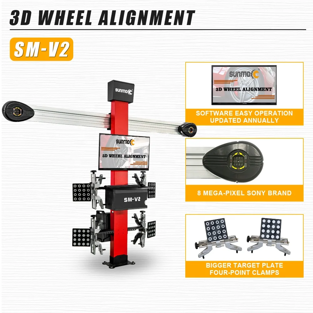 Sunmo 3d Wheel Aligner Alignment Machine for Sale