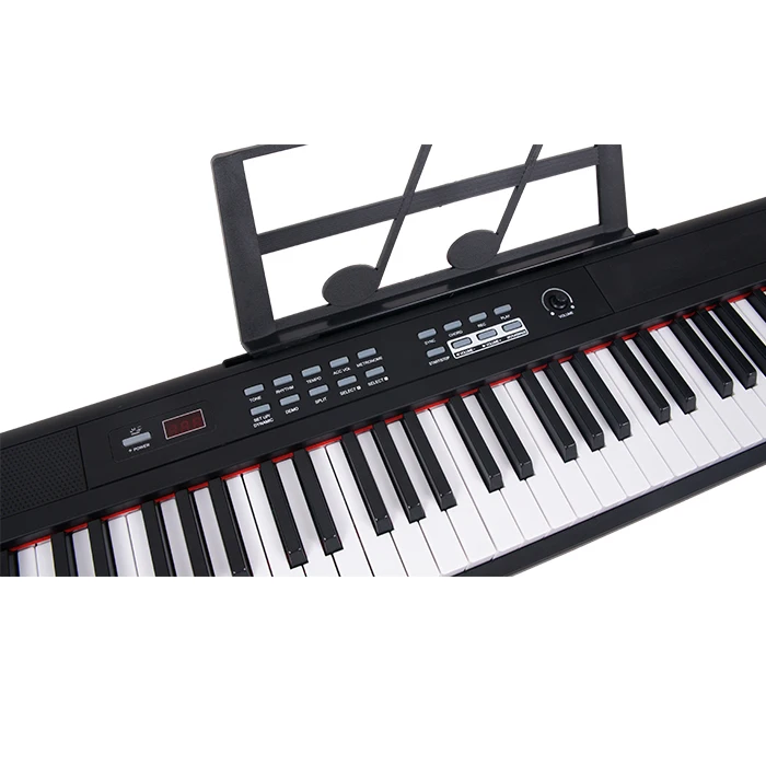 Portable Digital 88 Keys Piano Keyboard - Musically Enhance Your Life