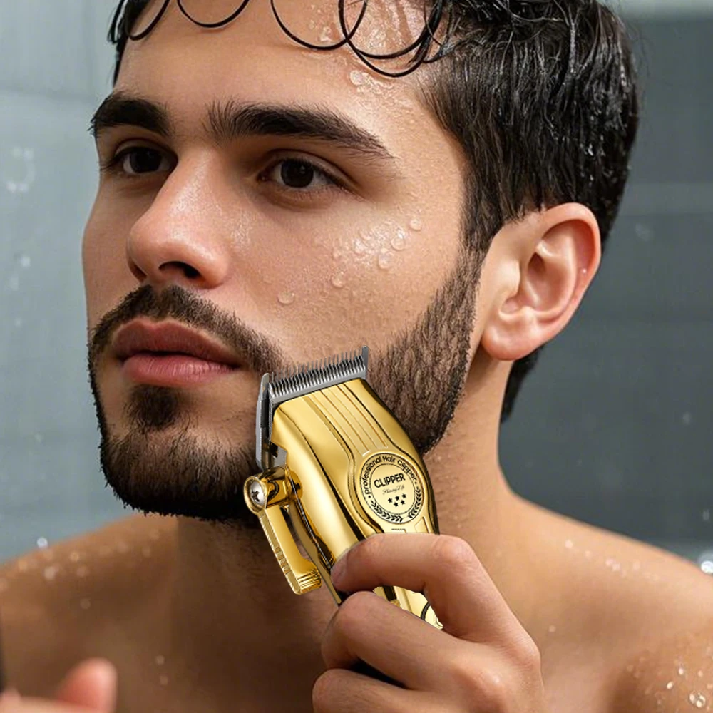 LED Display Rechargeable Electric Hair for Clipper New Model Stainless Steel for Home Hotel Use English Operating Instructions details