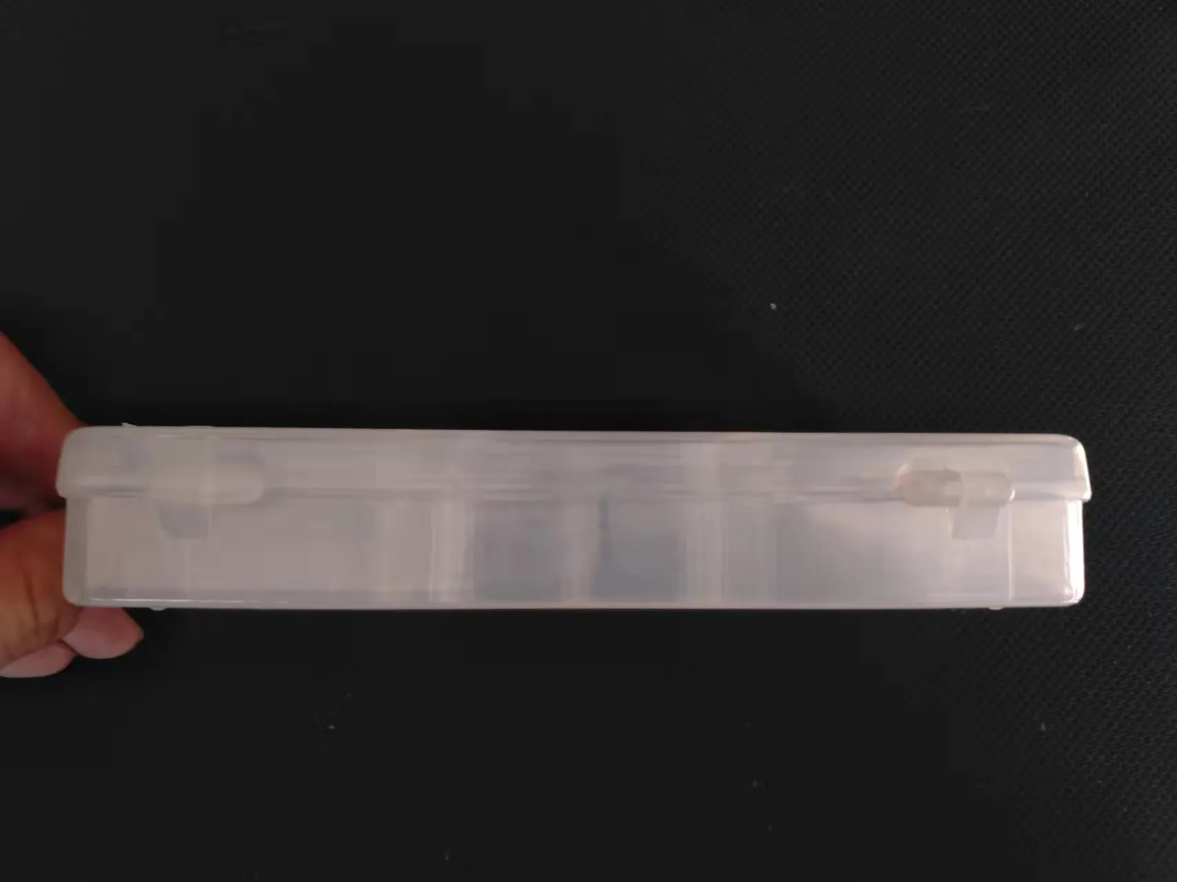 High Quality Clear Lure Packaging Plastic Waterproof Fishing Tackle Box Baits Hooks Box