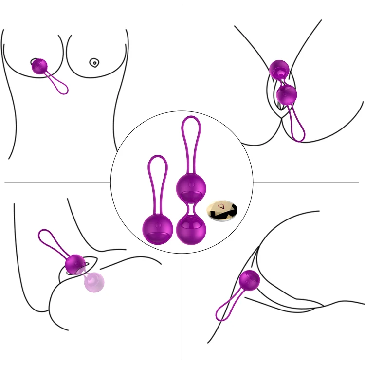 Wireless Remote Control Mini Vibrator Sex Toys for Woman Ben Wa Ball Female Adult Vibrator Fashion Ladies Sex Toy in Dubai