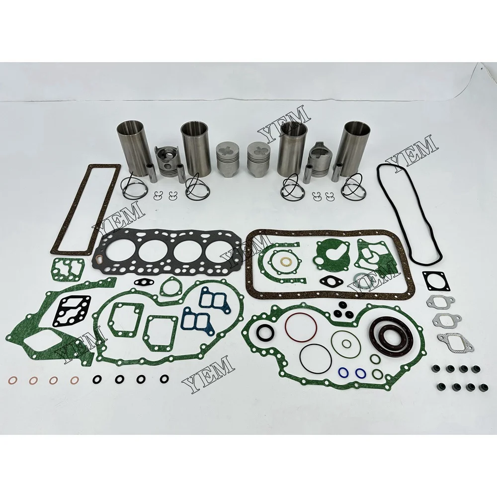 2J Rebuild Kit With Head Gasket Set Piston Ring Liner for Toyota