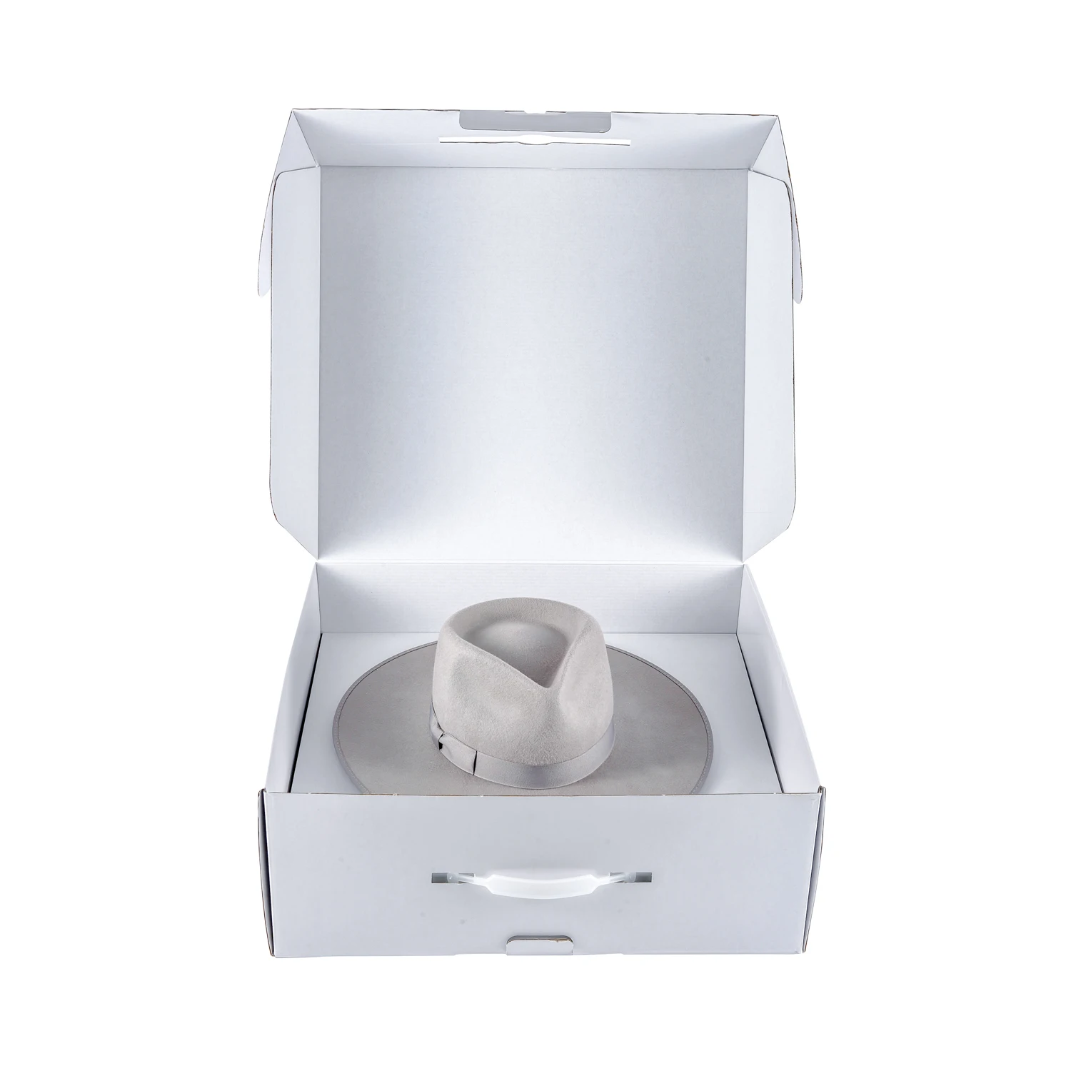 OEM Support Cheaper Price Custom Branded Cardboard Fedora Hat Shipping Packaging Boxes With Insert