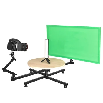 YELANGU Photography Tuertable,Spin Table Platform 360 Photo Booth Professional Video Equipment Spinner Rotating 360 Table Top detail image
