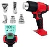 Digital Heat Gun Bare Tool,Red 5-Pc Set