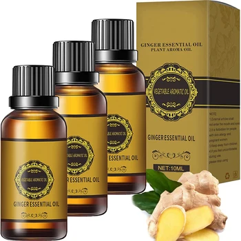 2022 belly drainage premium ginger oil eelhoe ginger essential oil slim belly plant aroma oil 100% natural