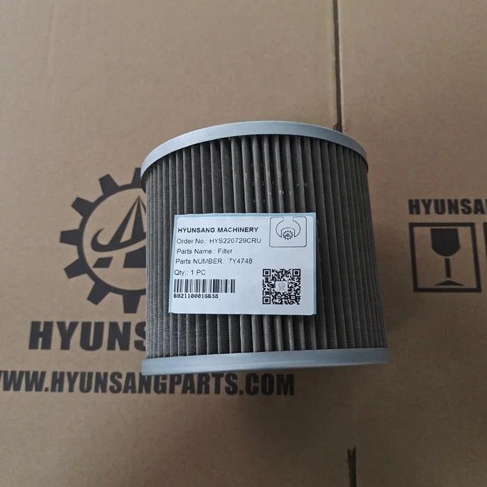 Hyunsang Excavator Parts - Reliable Hydraulic Filter 7Y4748