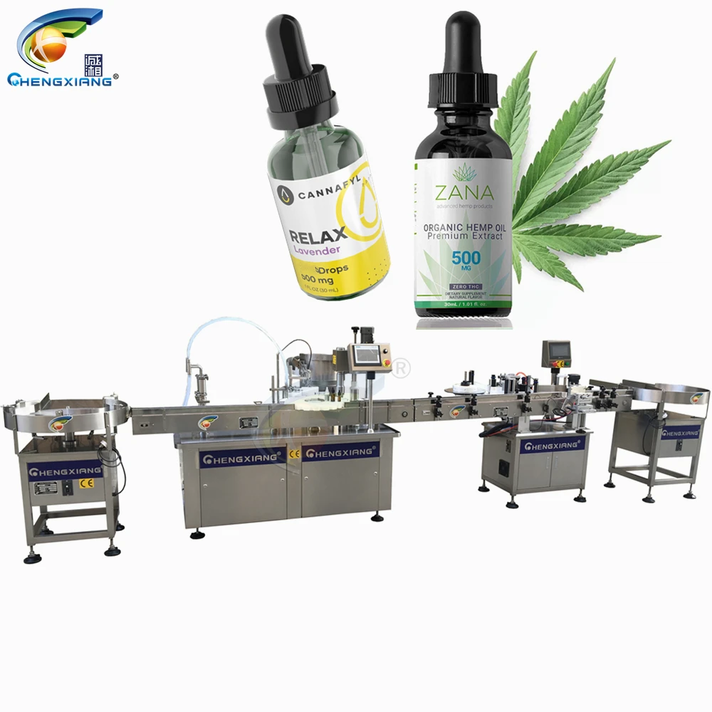 CHENGXIANG 10ml 30ml Propolis Tincture Skin Oil Essential Oil Mineral Drop Products Filling Machine