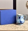 Blue-milk pot