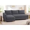 Chaise droite gris foncé
