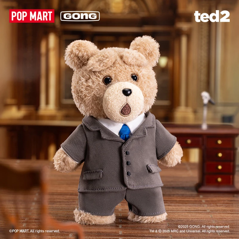 Popmart Original Ted2 Bear Series - Mystery Keychain Plushes