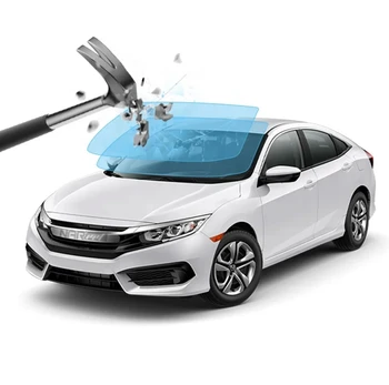 2025 New Materials Anti Glare Windshield Film Anti Scratch Anti Stone Impact Ultra High TPU Windshield Protection Film