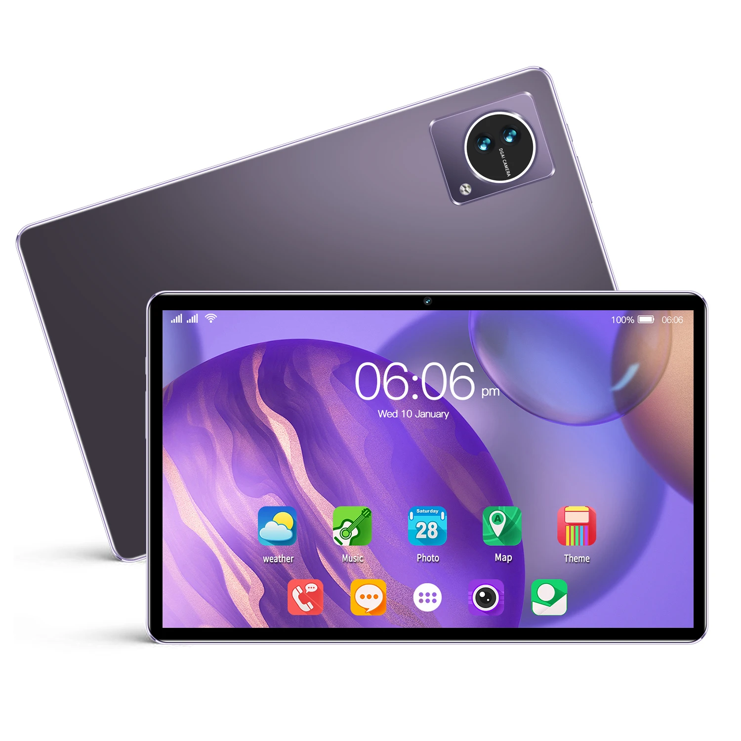 工場価格 V10 デュアルSIMカード 10インチタブレット Android 12 教育