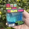 Caramelo de malta con forma de cubo de hielo azul claro: ¡exprésalo!