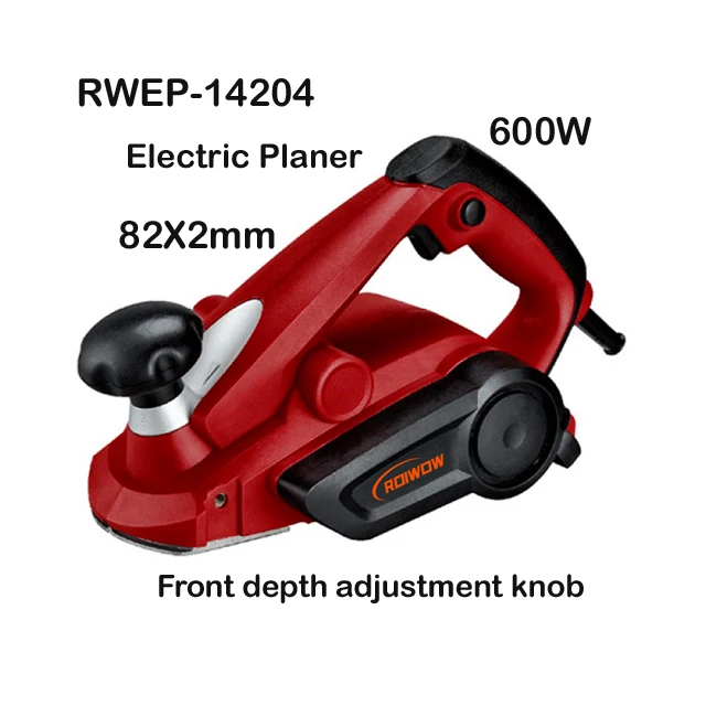 RWEP-14204 профессиональный высокое качество 600 Вт Электрический рубанок Электроинструмент дерева деревообрабатывающий строгальный станок