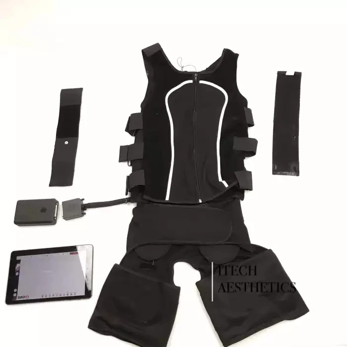 Беспроводные тренажеры для фитнеса EMS, профессиональный стимулятор мышц тела, оборудование для тренажерного зала