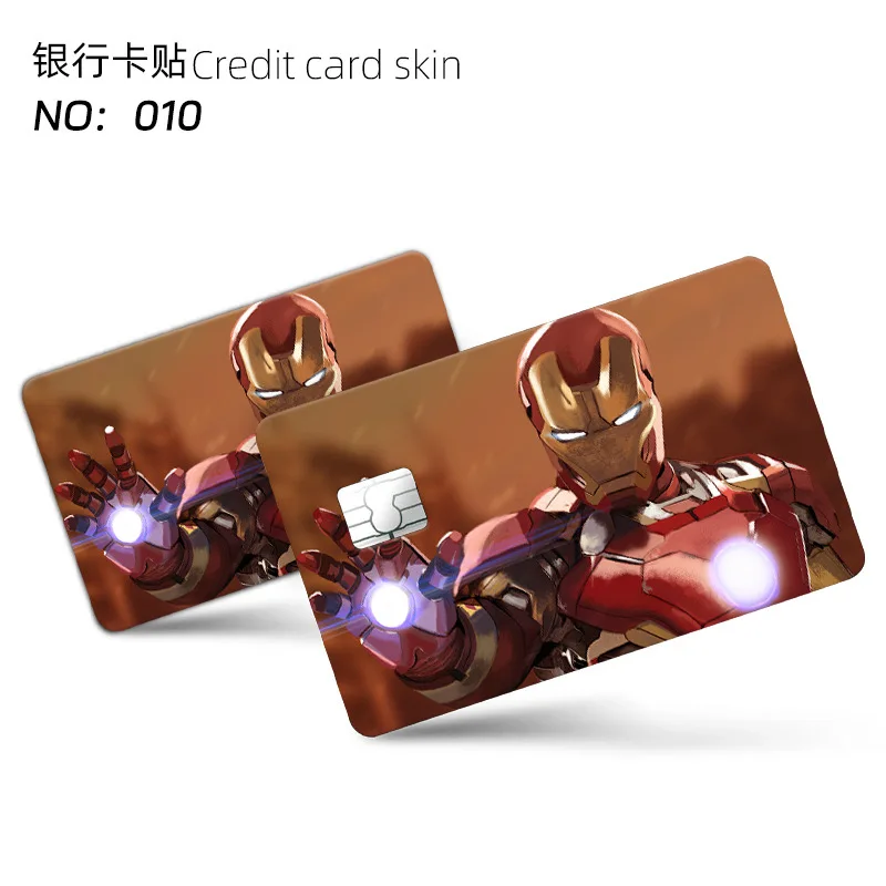 Debit Credit Card Sticker Custom Bank Card Brand Logo Printing Packaging Label