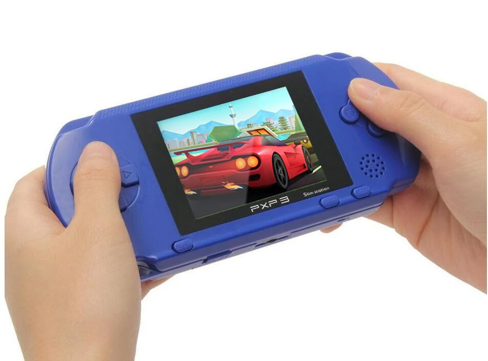PVP PAP SUP PXP3 Slim Station 16 Bit Handheld Game Player Digital Pocket  Game Console+ AV Cable / US Plug Charger / Li Battery / Package Box From  11,91 €