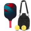 1 racket, 2 balls, 1 storage backpack, kraft paper box [Model 107]