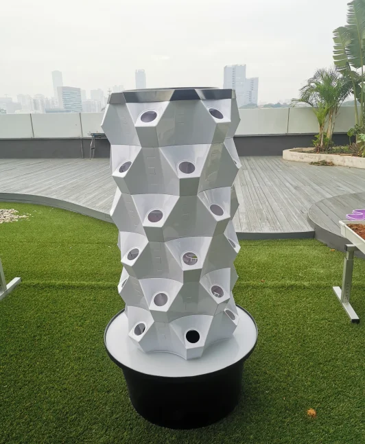 10 layers hydroponic vertical tower