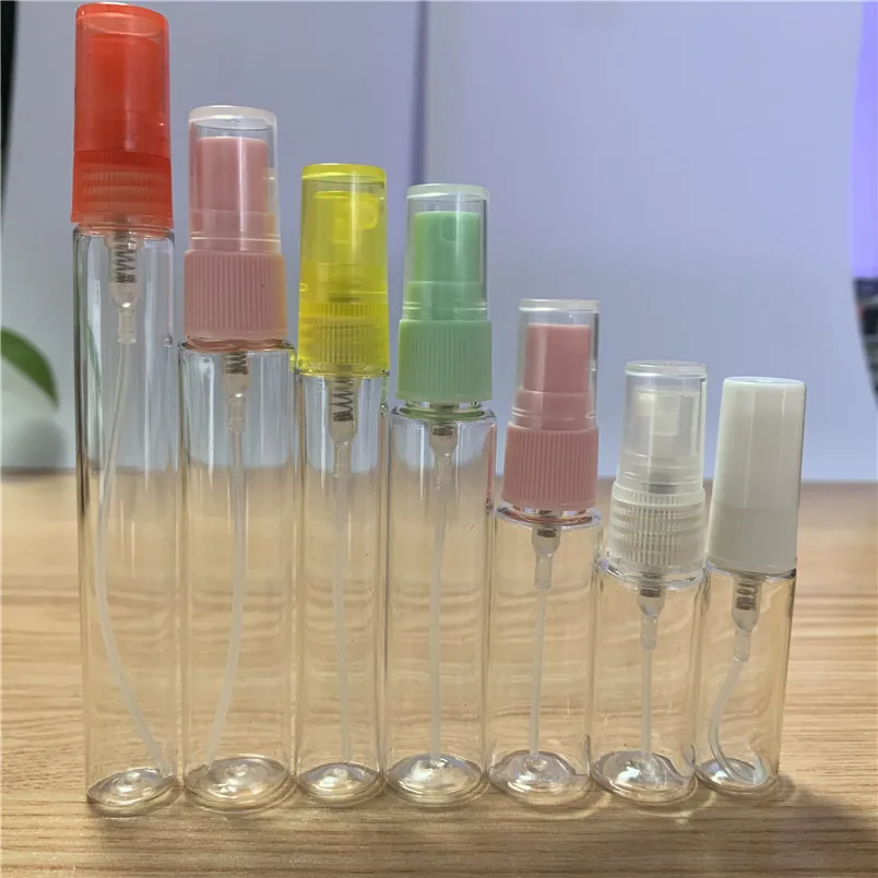 3ml 5ml 10ml Clear Empty Glass Spray Bottle Atomizer Mini Sprayer Perfume  Refill