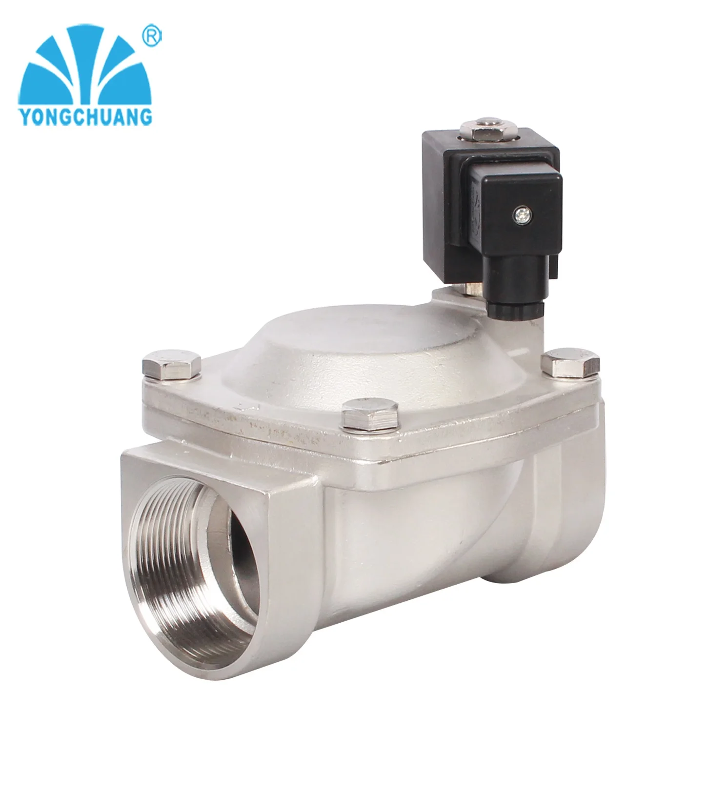 YONGCHUANG  YCD11/21 pilot Oprated Diaphragm Brass Water Solenoid Valve 3/4 for Tap Water Irrigation