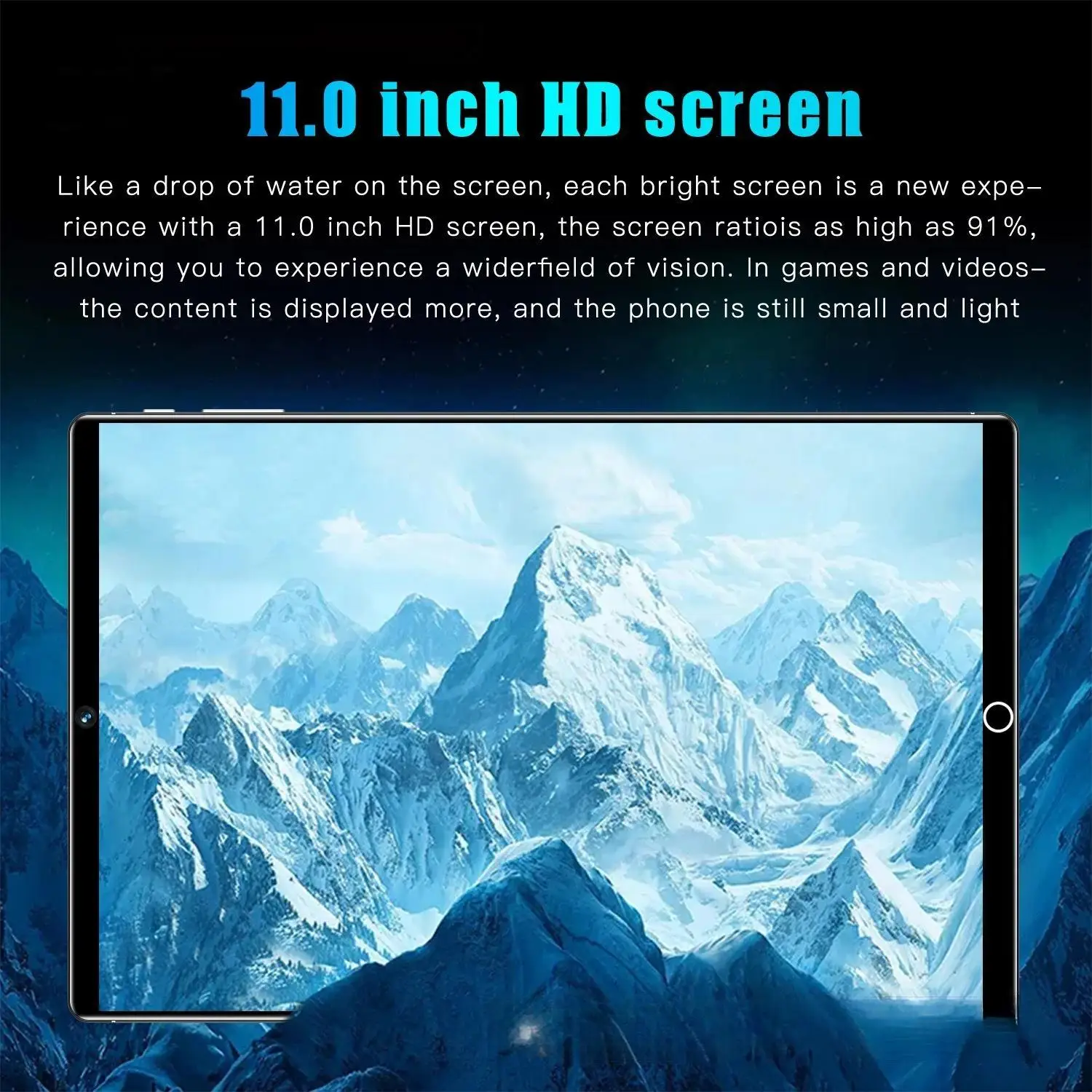2024's Top Choice 5G Smart Tablet PC with 16GB RAM 1TB Storage - All-in-One for Study and Office