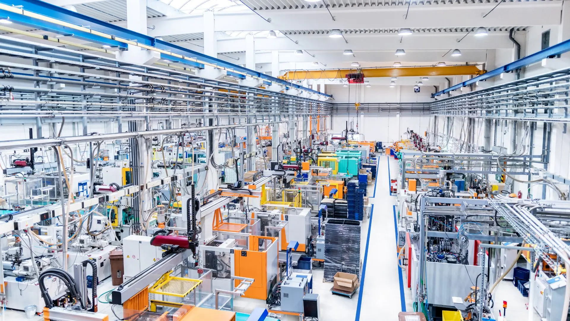 Modern hearing aid factory in China