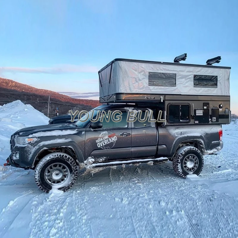 Luxury 4x4 Truck Camper For Pickup Colorado Steel Customized Chinese