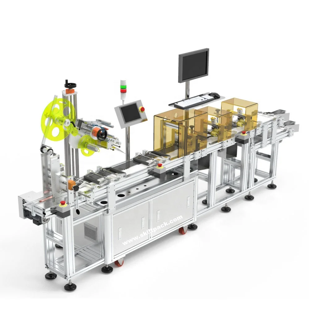 Автоматическая машина для нанесения этикеток на кожу через