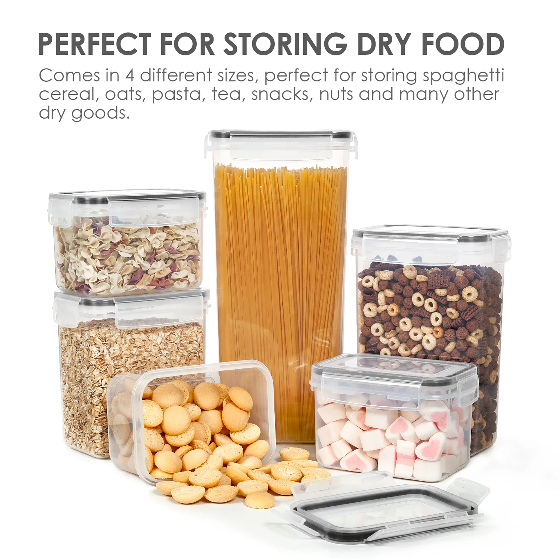 Airtight Food Storage Containers Dry Food Boxes Bulk Cereals