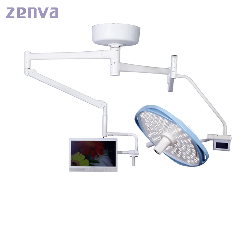 Equipment Operating Lamp Medical Surgical Examination LED Shadowless Lamp With TV
