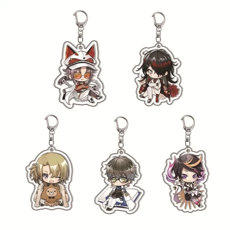Luxiem VTuber Keychain - Acrylic Animal Keychain of Vox Akuma