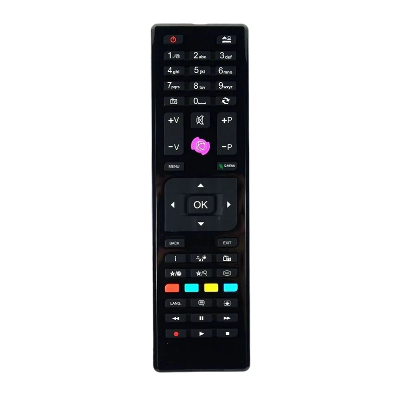 New RC4870 RC4875 Remote Control for Telefunken LED TV TE32182B301C10 32272HDDVDL 32278HDDLED