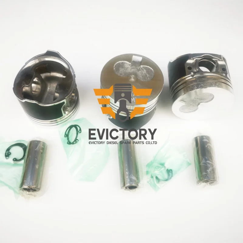 For Yanmar 3tn72 Rebuild Overhaul Kit Piston Cylinder Liner Gasket