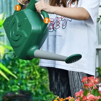 Sprinkler large-capacity watering household spray bottle drenching sprinkler bucket planting vegetables long spout watering cans