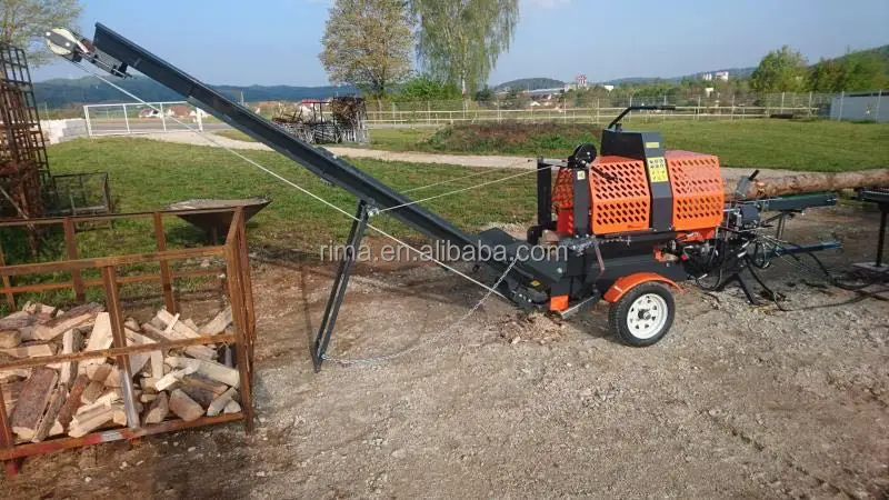 Firewood Processor 500mm Log Wood / Towable Firewood Processor / Mobile ...