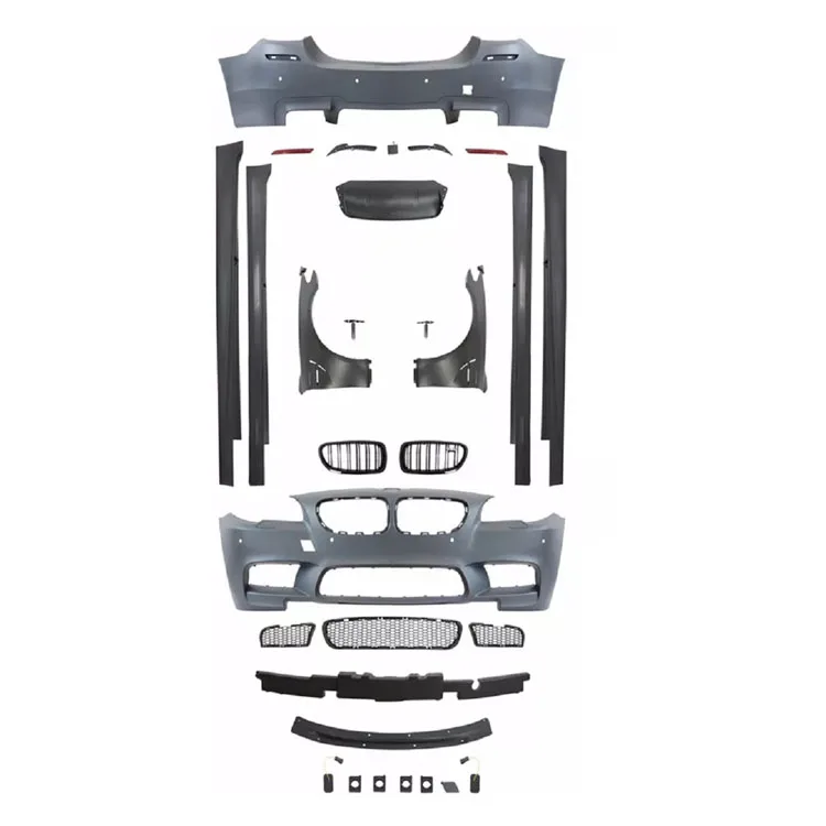 Full Body Kit For Bmw F10 Upgrade To M5 Look Front Bumper Rear Bumper ...