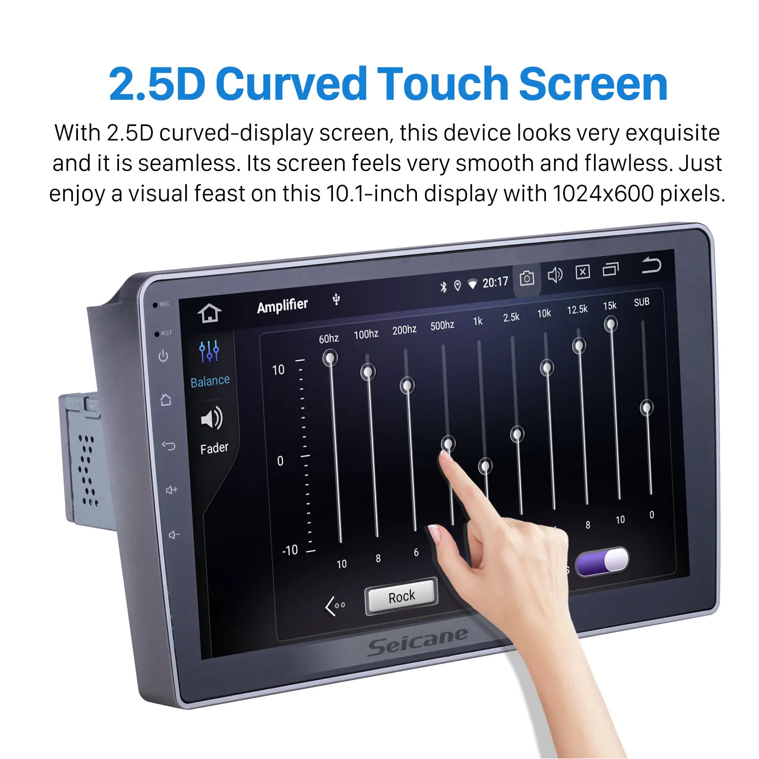 Android 11.0 10.1 Inch HD Touchscreen Car Radio GPS Navigation System WIFI Carplay Support DAB+  for 2007-2012 Lifan 520
