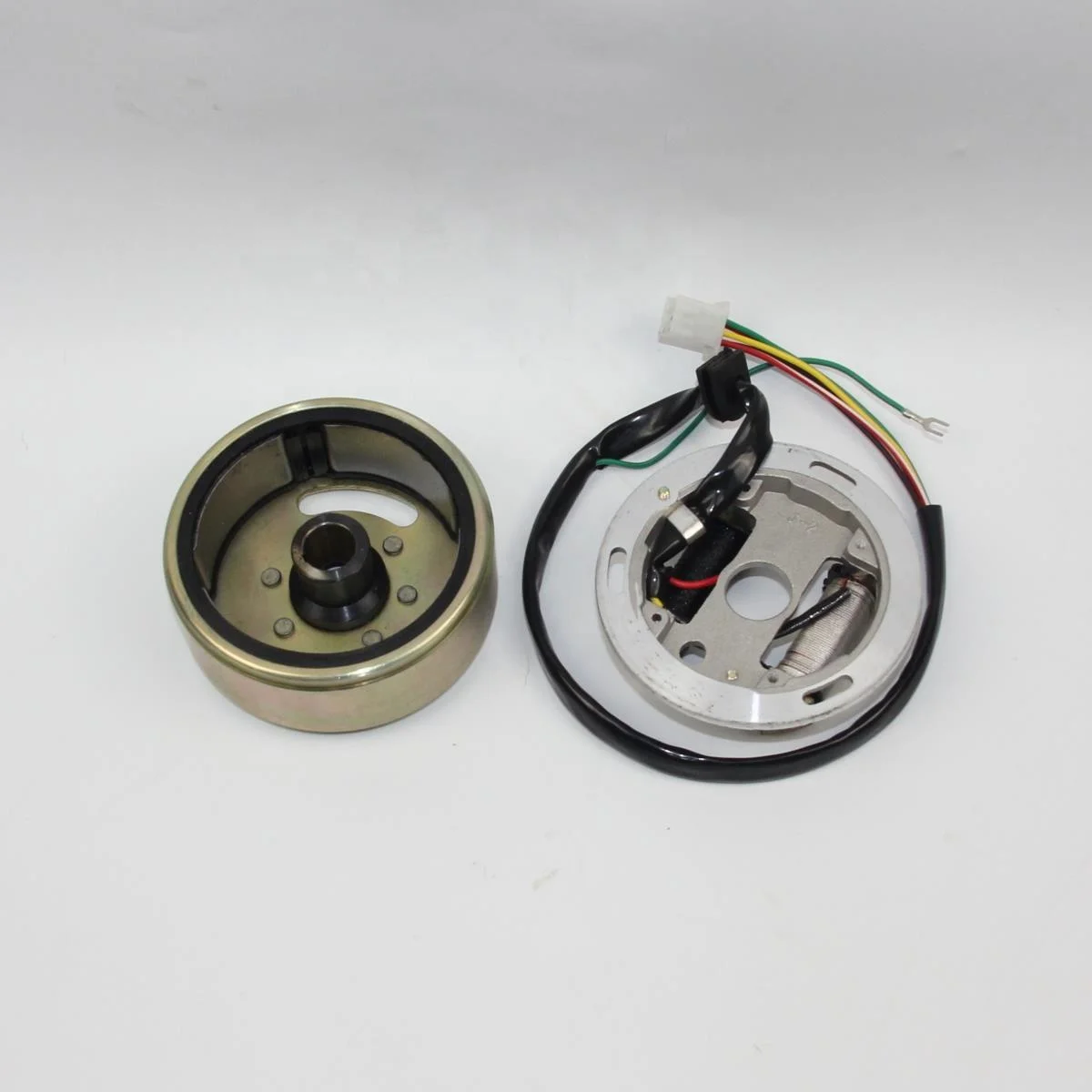 AX100 Magneto Ignition System Motorcycle Magneto Stator Coil Electrical Start Motorcycle Stator Magneto