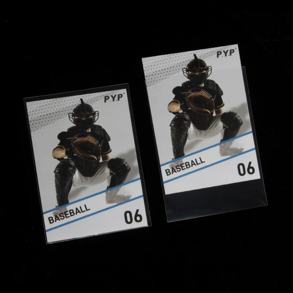 Custom Trading Card Sleeves Sports Game Card Protection Bags 67x92mm