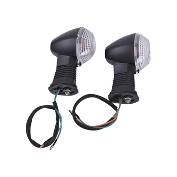 Clignotants De Moto Pour Suzuki DRZ 400, DR 200S, Gladius 650, GSX 650F, Etc. - Lot De 2 (paire) - Verre Clair/ambre/fumé, 12V/21W - Installation Facile - 12